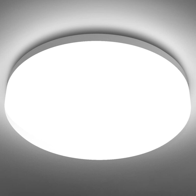 Lepro Plafoniera LED Soffitto 1500lm 15W(=100W), 5000K IP54 | Lampada da Bagno, Angolo di 115°, Lampada da Soffitto Protegge Occhi per Cucina, Camera da letto Sala, Soggiorno, Uff…