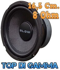 🇮🇹 WOOFER 16,5 Cm 8 Ohm 200W SOSPENSIONE MORBIDA BUTILICA 6,5" POLLICI CASSE
