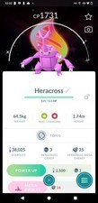 Shiny Maie Heracross sfondo speciale Mega Global Kalos - PTC o COMMERCIO
