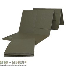 ORIGINALE ESERCITO TEDESCO ISOMAT BW BASE PER SACCO A PELO OLIVA PIEGHEVOLE ISO MATTE