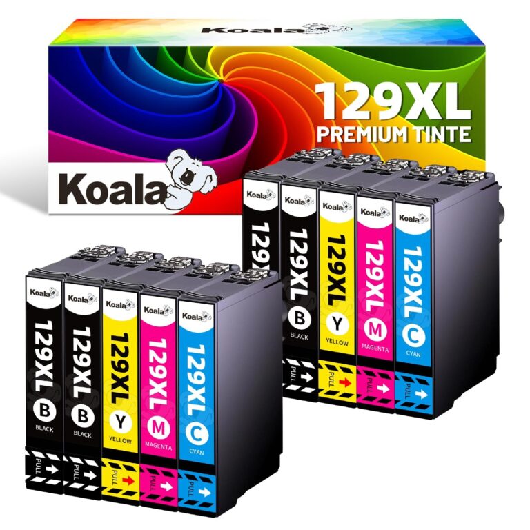 Koala T1295 Cartuccia Compatibili per Epson 129XL T1291 T1292 T1293 T1294 per Stylus BX305FW SX235W B42WD SX438W SX525WD SX620FW BX320FW BX625FWD BX630FW BX925FWD SX435W, Multipac…
