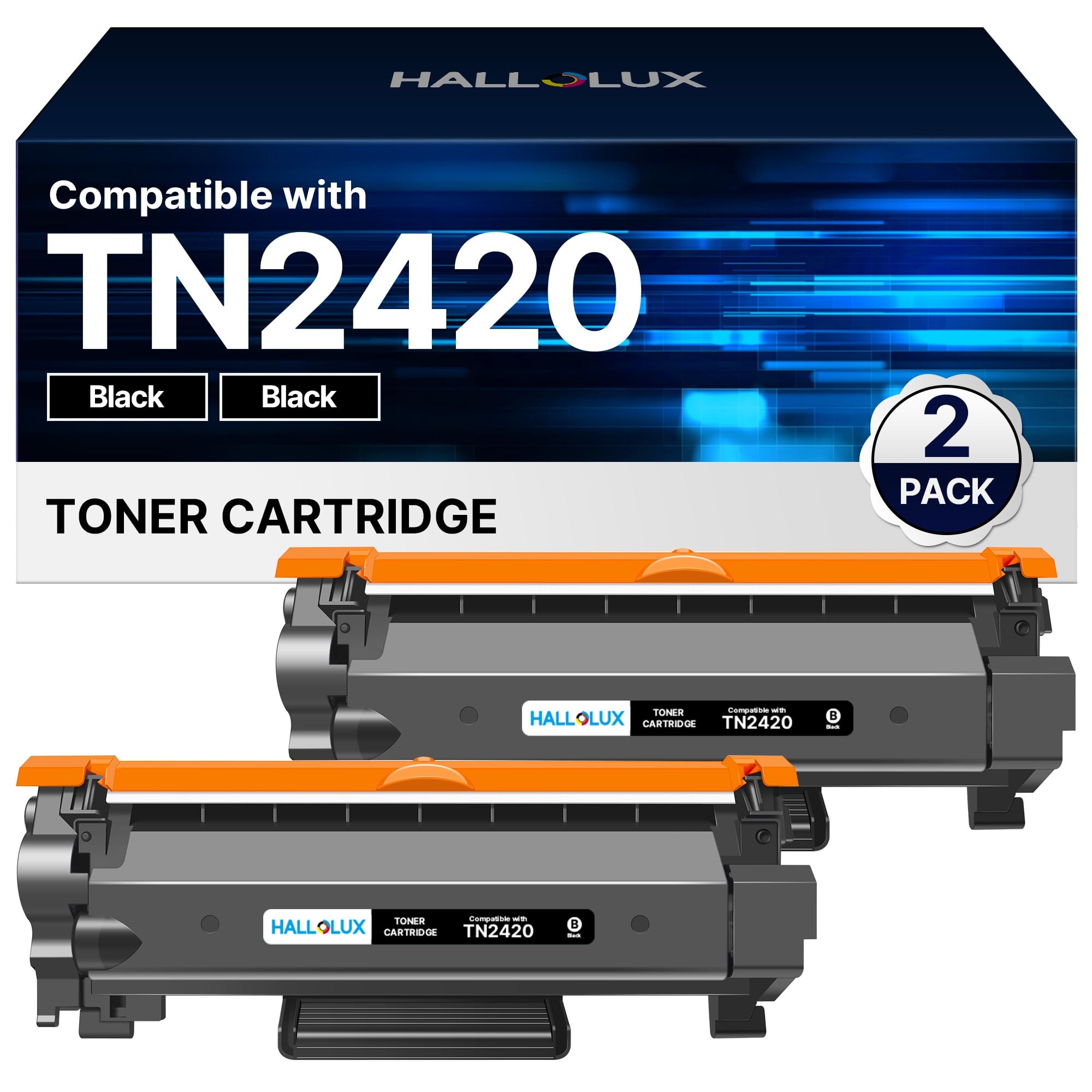 HALLOLUX TN2420 Toner Compatibili per Brother TN2420 TN2410 TN-2420 TN-2410 | TN2410 Toner, MFC-L2710DW,L2710DN,L2730DW,L2750DW,DCP-L2510D,HL-L2350DW,Alta Capacità,3000 Pagine,2-P…