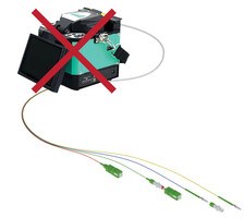 Bretella ottica EASY FIBER SC/APC FTTH No Giuntatrice