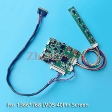 Per LP156WH4-TLN1/TLP1 40Pin LVDS 1366x768 Schermo Mini HDMI Controller Board Kit