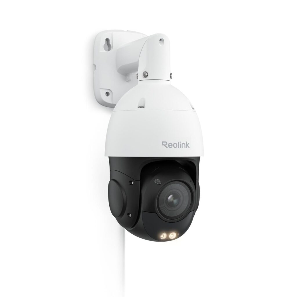 Reolink PoE 4K Telecamera Esterno PTZ, 360°/90° Pan & Tilt, RLC-823S1 | Zoom Ottico 3D 5X, Inseguimento Automatico, Audio a 2 Vie, Rilevamento di Uomo/Veicolo/Animale, Visione Not…