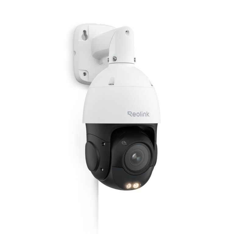Reolink PoE 4K Telecamera Esterno PTZ, 360°/90° Pan & Tilt, RLC-823S1 | Zoom Ottico 3D 5X, Inseguimento Automatico, Audio a 2 Vie, Rilevamento di Uomo/Veicolo/Animale, Visione Not…