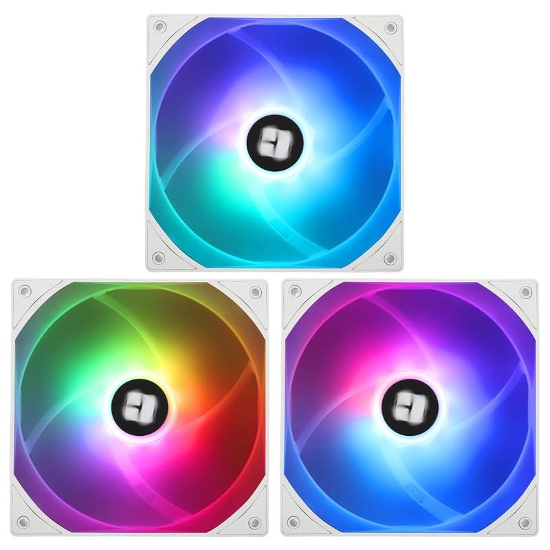 TR-Thermalright TL-C14CW-S X3 Ventilatore CPU ARGB 140mm,Raffreddamento silenzioso 1500 giri/min, 3er-Pack,grande volume d'aria 75,8CFM,LED ARGB,può essere accoppiato con un chass…