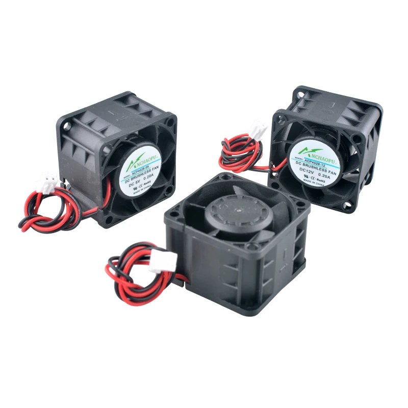 Ventola assiale ACP4028 da 4cm 40mm 40x40x28mm DC5V/12V/24V 2 pin per raffreddamento server 1U 2U