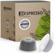 100 Capsule Cialde caffe caffe compatibili BIALETTI miscela aroma gusto INTENSO