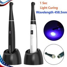 Luce polimerizzazione dentale LED resina lampada cura stile 2500mw/cm² 1 secondo luce polimerizzazione