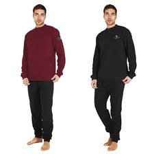 Pigiama UOMO caldo comodo HOMEGA sport invernale micropile 12 colori