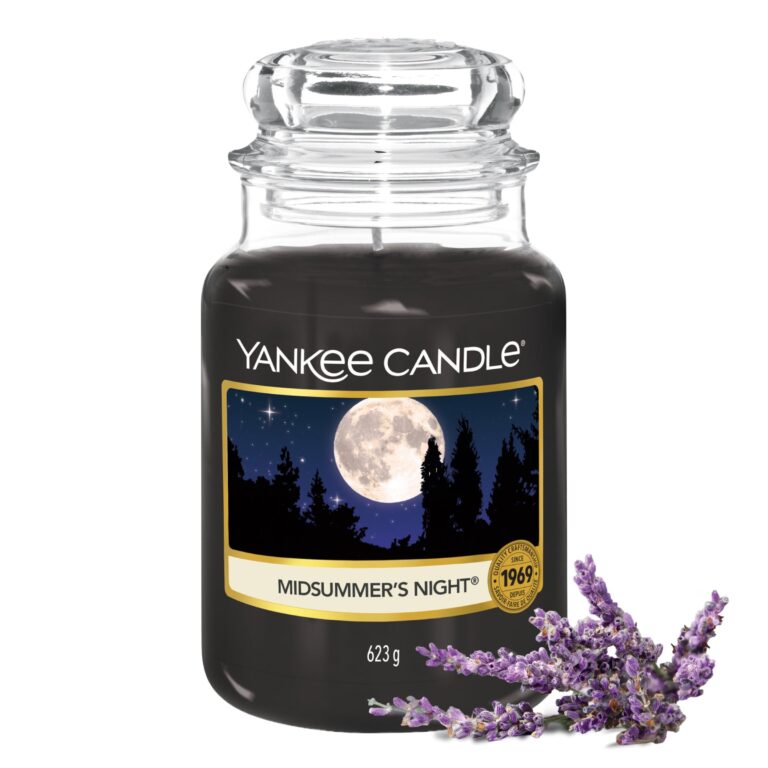 Yankee Candle Candela profumata in giara grande | Notte di Mezza Estate | Durata Fino a 150 Ore | Regali per donne