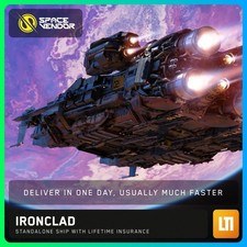 Star Citizen Ironclad LTI assicurazione a vita CCUd - Space Vendor IT