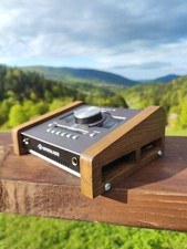 Supporto culla scrivania Apollo Twin X pannelli laterali audio universali legno massello
