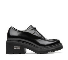 CULT SCARPA ALLACCIATA DONNA IN PELLE LUCIDA NERA GRACE 3544