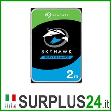 Hard Disk SATA 3,5" 2TB SEAGATE SKYHAWK per videosorveglianza NUOVO no SCATOLA