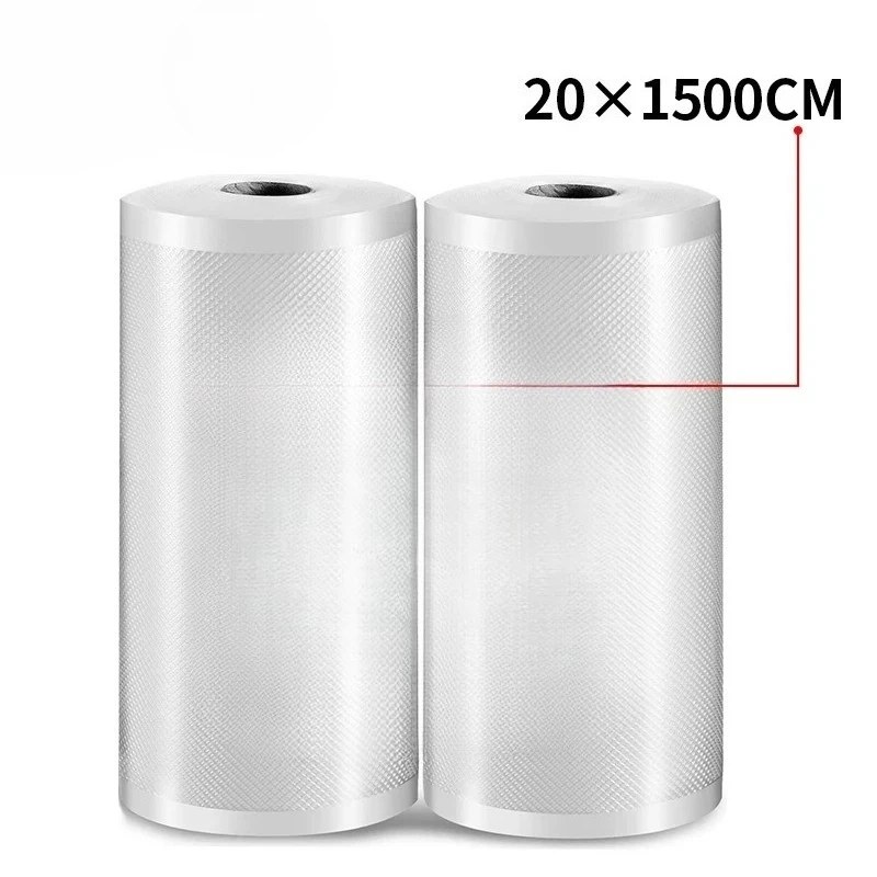 Sacchetti per Sottovuoto, Sacchetti per Alimenti, Sacchetti per Conservazione Sous Vide, per Confezionamento Sottovuoto in Cucina, 1500cm/Rotoli