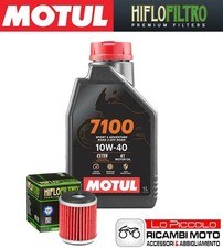 Kit Tagliando 1 OLIO [MOTUL] 7100 10w40 + FILTRO Beta RR 125 R 4T 2022 2023 2024