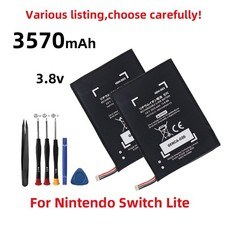 Batteria di ricambio nuova HDH-003 per Nintendo Switch Lite HDH-001 3570mAh 13,6Wh