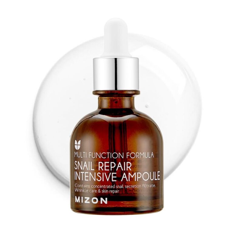 [Mizon] Siero con Estratto di Bava di Lumaca (30ml) Cura Avanzata della Pelle per Riparazione, Riduzione delle Imperfezioni e Rughe, Cosmetico Coreano (Snail Repair Intensive Ampo…