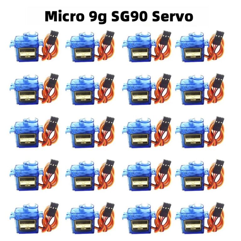 Confezione sfusa 5/10/20 pezzi SG90 Micro Servo Motori 9g Carico Kit di montaggio con rotazione di 180/360 gradi per auto RC Aerei Arduino UNO FAI DA TE