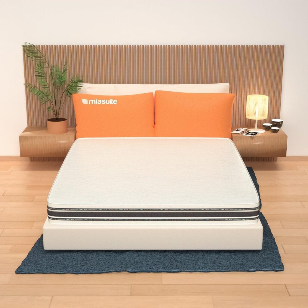 MiaSuite Materasso King Size Memory Matrimoniale 180X200 H 30 CM SFODERABILE Ortopedico Dispositivo Medico