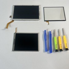 NUOVO Nintendo 3DS XL schermo superiore e inferiore display LCD ricambio 2015+
