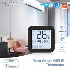 MOES WiFi IR Smart Condizionatore Telecomando LCD Touch Screen Termostato