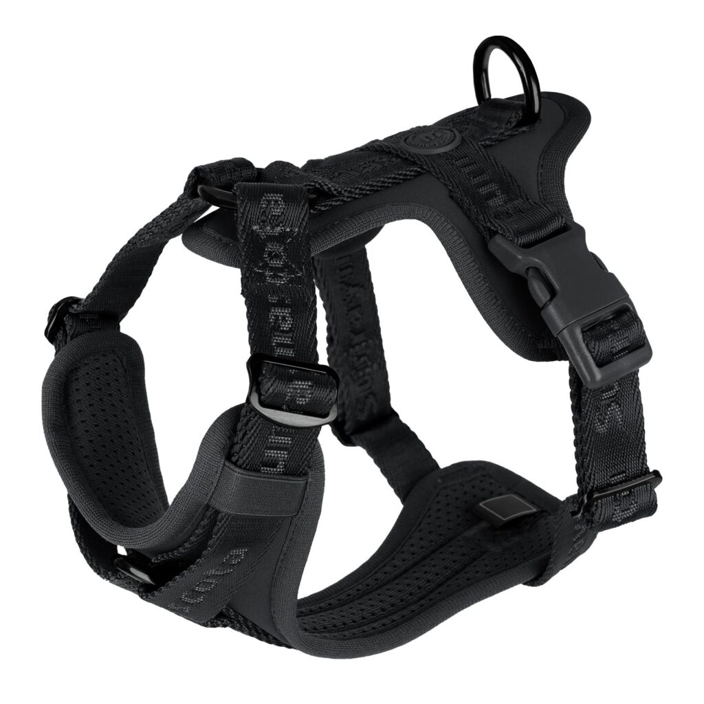Sunraymascota Imbracatura per cani con morbida imbottitura in Lycra, gilet traspirante in rete, taglia regolabile per cani di piccola, media e grande taglia, passeggiate sicure (N…