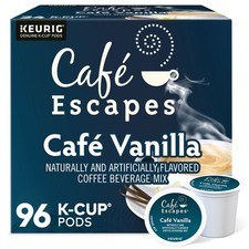 Cafe Escapes Cafe Vanilla, cialda Keurig K-Cup, numero 96