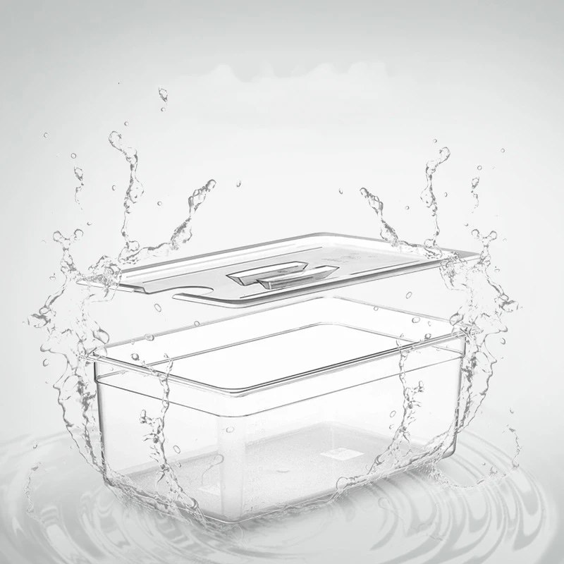 Contenitore per cottura sous vide con due misure, 6L o 11L, per circolatori a immersione, macchina sous vide, materiale PC per alimenti