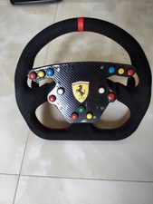 Fanatec Volante sim Autocostruito stile Ferrari con pulsanti e palette cambio