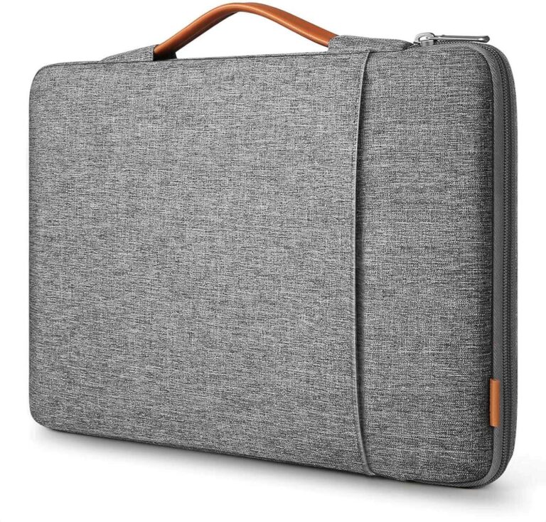 Inateck 360° 13-13.6 Pollici Borsa Porta Pc Compatibile con Macbook Air 13 M4 2025, M3/M2/M1 2012-2024, MacBook Pro 13 2012-2022, MacBook Pro 14 M5/M4/M3/M2/M1 Pro/Max 2025-2021