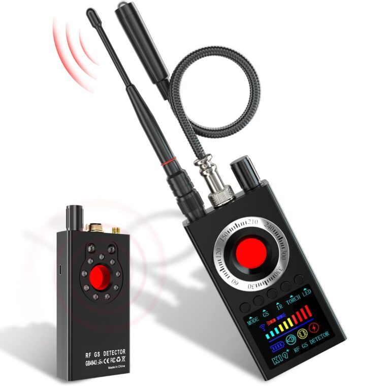 FOWARD GAUSS Rilevatore di telecamere nascoste, Anti-spy Detector, scanner RF portatile, rilevatore di segnali RF, rilevatore di dispositivi di intercettazione, rilevatori GPS per…