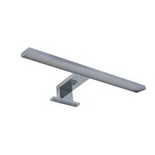 LAMPADA APPLIQUE LED 9W DA BAGNO SPECCHIO ARGENTO SILAMP B111-9W