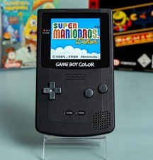 Nintendo Game Boy Color Color GBC AMOLED OLED Hispeedido mod USB-C nero