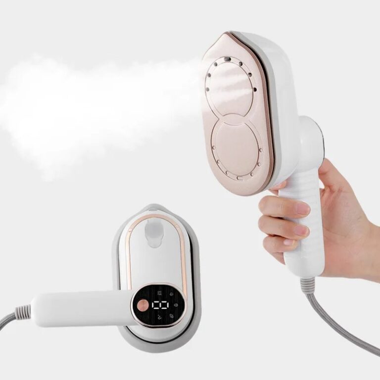 Mini ferro da stiro a vapore portatile portatile con quattro temperature di controllo Macchina da stiro rotante ad alta potenza per la cura dei tessuti