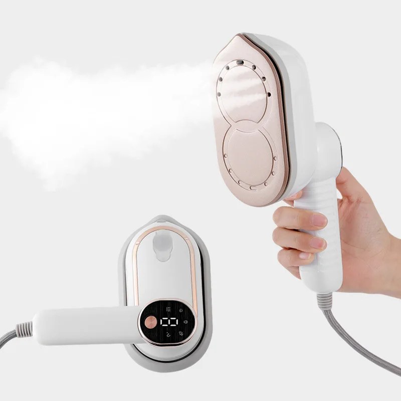Mini ferro da stiro a vapore portatile portatile con quattro temperature di controllo Macchina da stiro rotante ad alta potenza per la cura dei tessuti