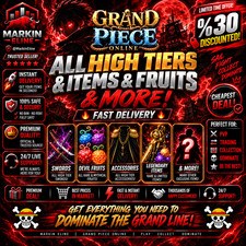 GRANDE PEZZO ONLINE | 🔥 GPO TUTTI GLI ARTICOLI E FRUTTA E SPADE 🔥| AFFARE PIÙ ECONOMICO ✅