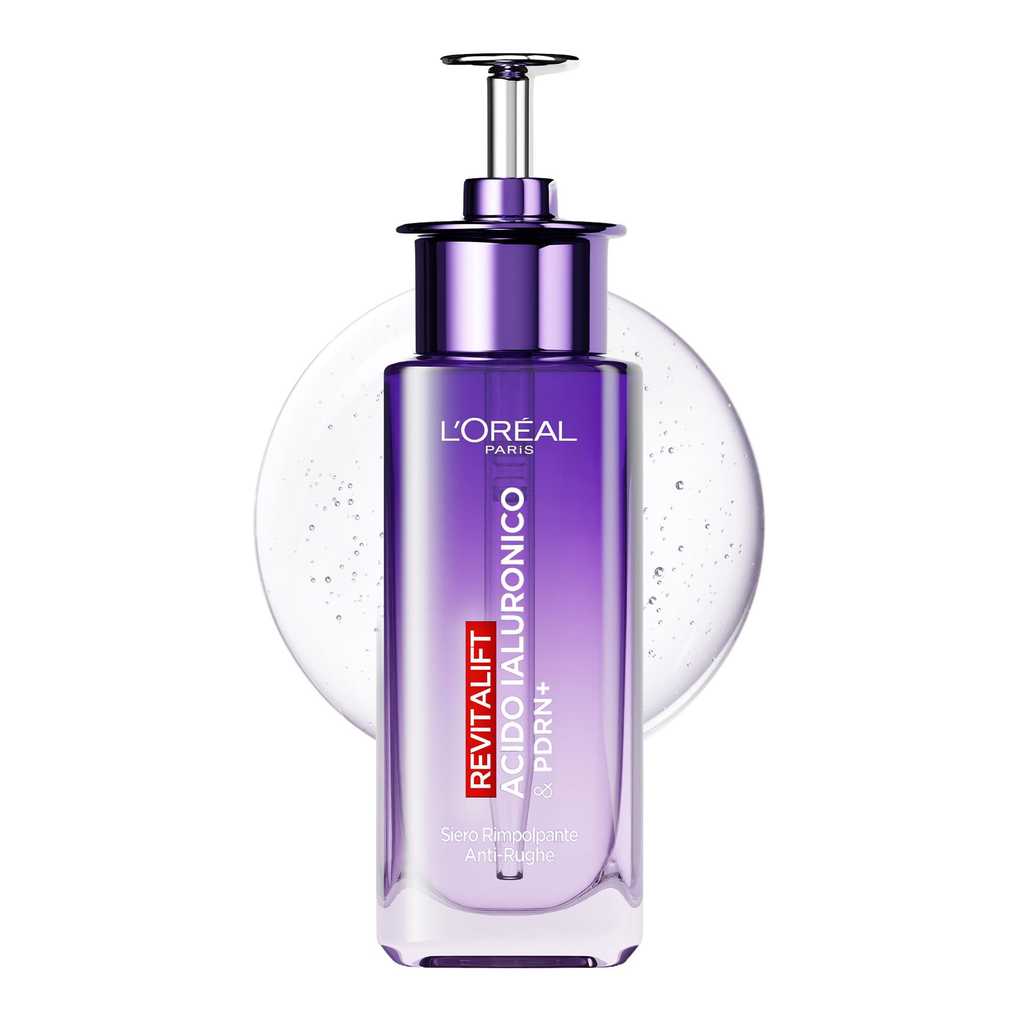 L'Oréal Paris Siero Revitalift Filler HA + PDRN Vegano, Rimpolpante, 30 ml​ | Azione Rimpolpante, Idratante e Anti-Rughe, Pelle Soda e Levigata, Formula Potenziata Con Acido Ialur…