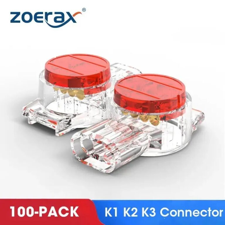 ZoeRax 100PCS K1 K2 K3 Connettore Filo di Giunzione Connettore RJ45 RJ11 Cablaggio Ethernet Cavo Telefonico Cavo UY2 Cavo di Rete Terminale