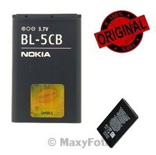 NUOVA BATTERIA LITIO ORIGINALE NOKIA BL-5CB 800mAh PER 105 1100 1101 1110 1110I