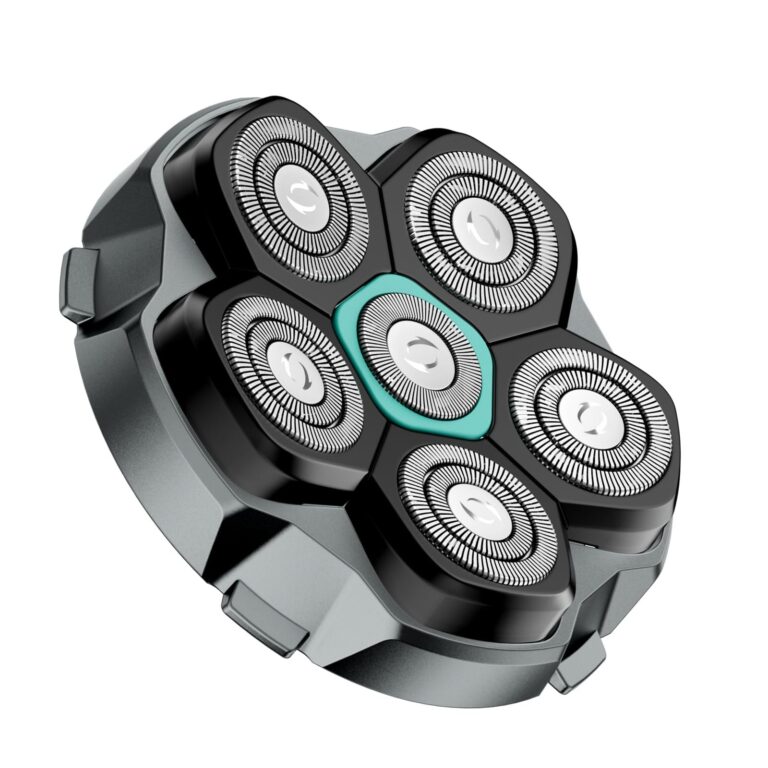 kensen 6D Teste di Rasoio Elettrico Testa Calva Uomo IPX6 Impermeabile