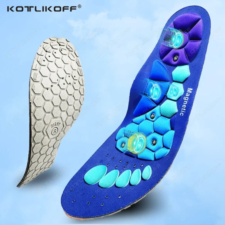 Terapia magnetica medica Solette sportive Massaggio Piede Perdita di peso Dimagrante Digitopiede per digitopressione Anti-fatica Assistenza sanitaria Rilievi per scarpe