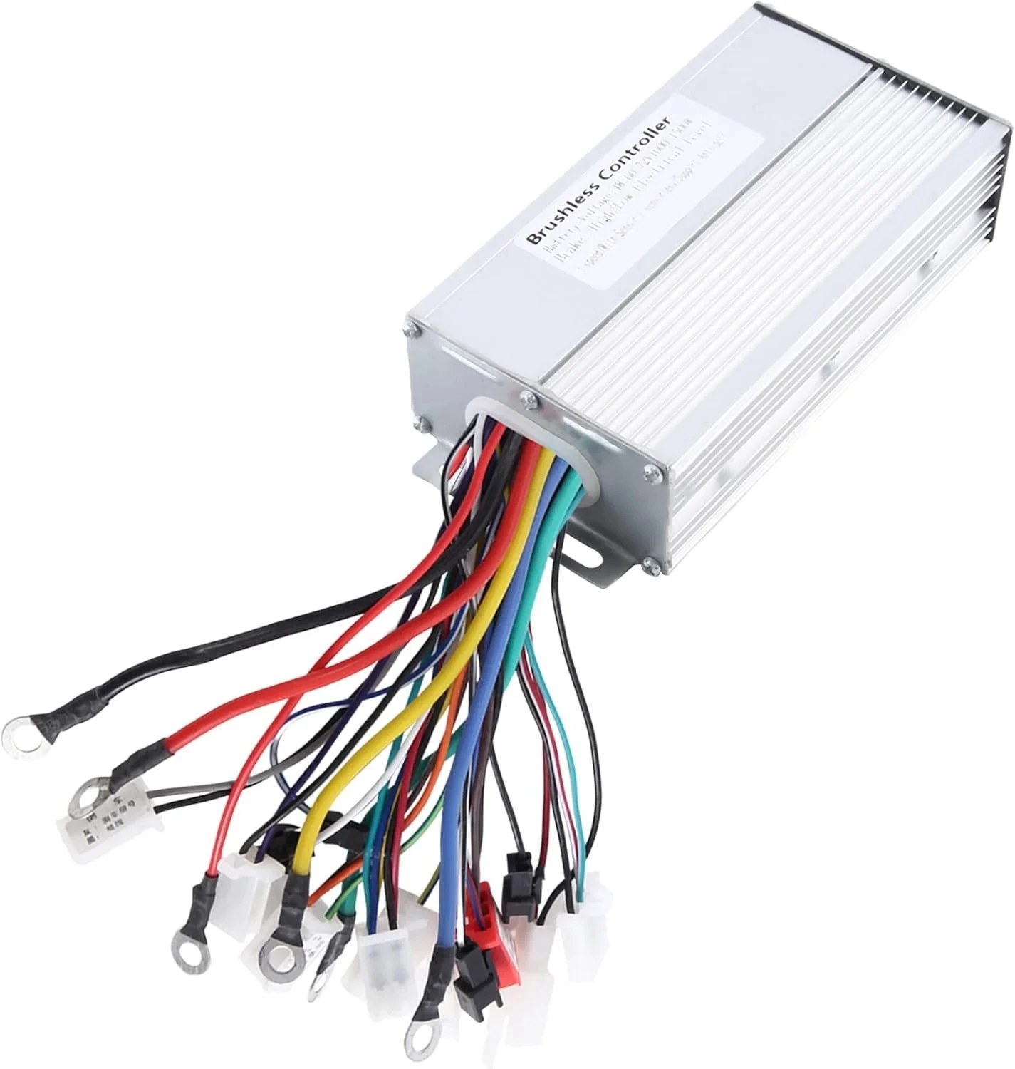 Controller Elettrico 48V 60V 64V 72V 1000W 1500W, Controller Brushless a Doppia Modalità 12 Tubi per Motore di Scooter e E-Bike