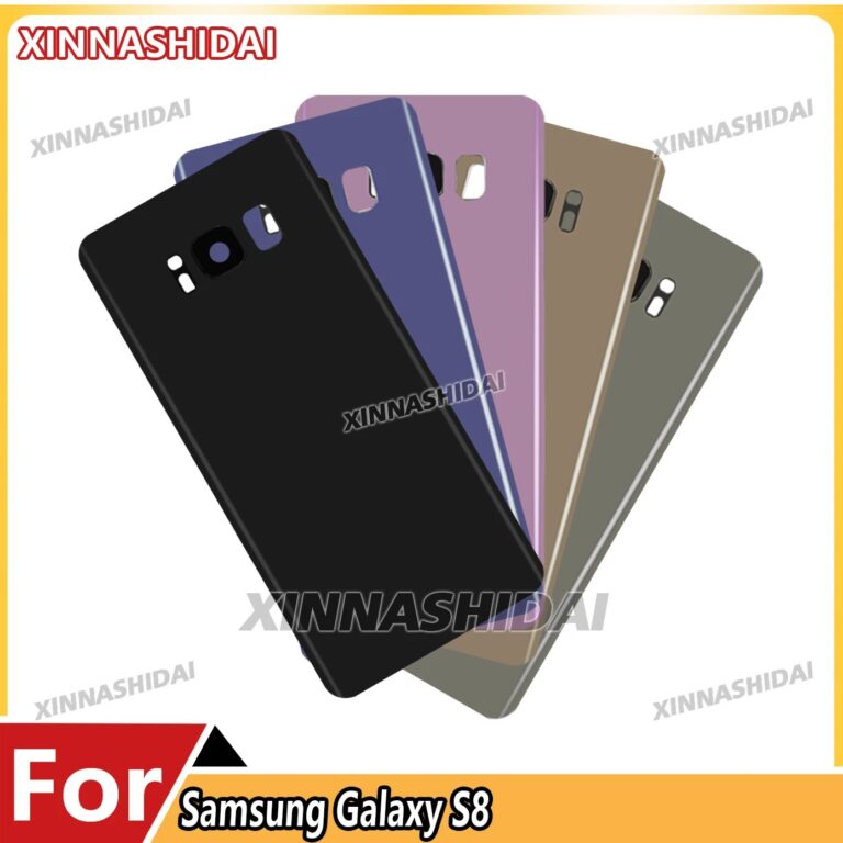 Nuovo Pannello Posteriore in Vetro per Samsung Galaxy S8, Cover Batteria, Ricambio Scocca Posteriore