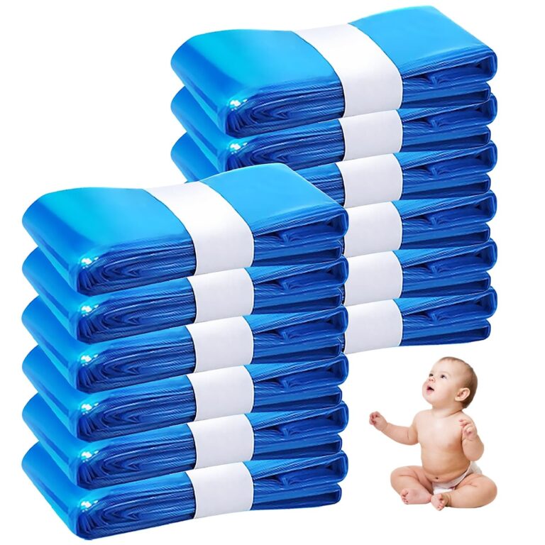 12 Pezzi Ricarica Mangiapannolinii, PARPAT 4,5m Sacchetti Mangiapannolini Antiodore Inodore Addensata Buste Ricarica Mangia Pannolini per Littycat, Twist & Click (12)