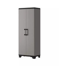 Armadio alto Keter "Sistema New" in polipropilene grigio 68x39x173 cm