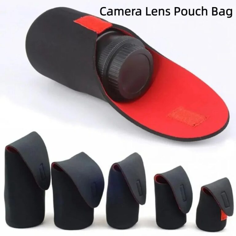 Borsa per Obiettivo RF11-D in Neoprene Morbido Impermeabile, Custodia Protettiva per Obiettivi DSLR, Disponibile in Taglie S M L XL XXL, in Nylon per Fotocamere Canon, Nikon, Sony…
