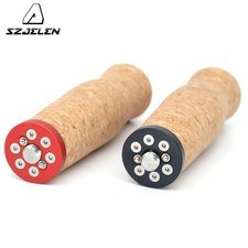 Manico superiore fotocamera manico circolare in sughero con vite 3/8"-16 per gabbia fotocamera DSLR